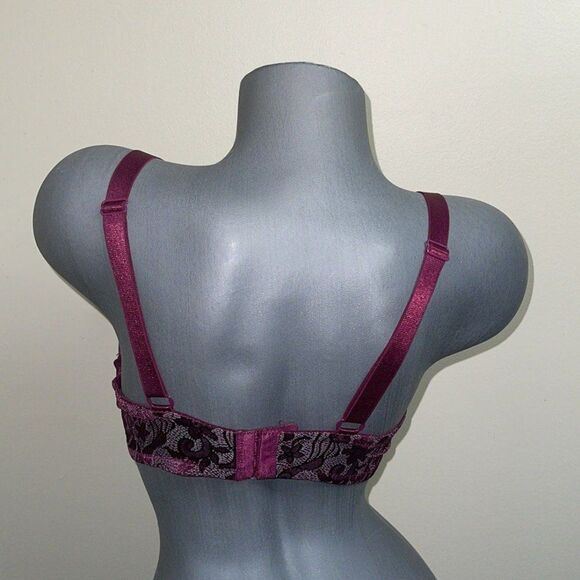 Comfort Fit Push Up Light Padded T- Shirt 3 Hooks Bra Full Covered Underwire. - Picture 6 of 12